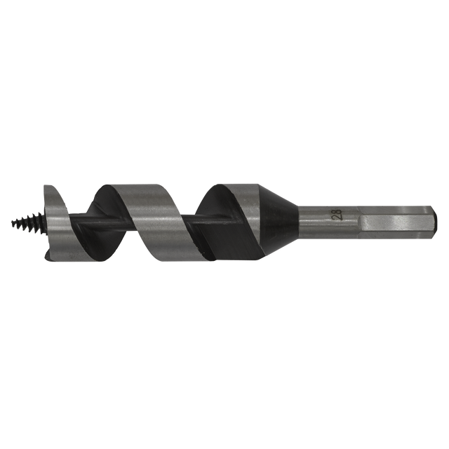 Sealey AW28X155 Auger Wood Drill Bit 28 x 155mm