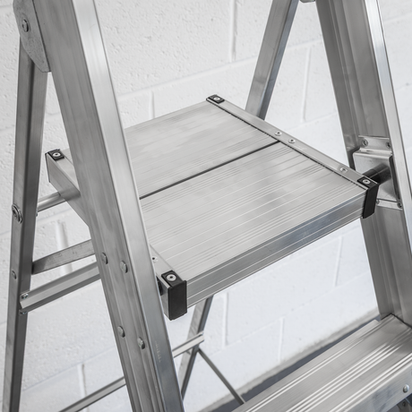 Sealey AXL10 Industrial Step Ladder 10-Tread Aluminium - EN 131 - additional view 2