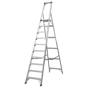 Sealey AXL10 Industrial Step Ladder 10-Tread Aluminium - EN 131 - additional view 4