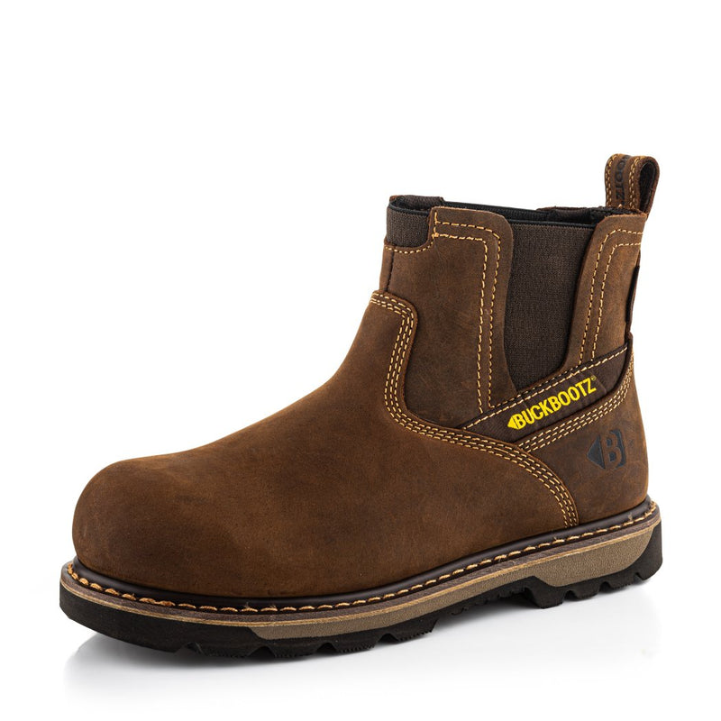 Buckbootz B1180 Hard as Nails Waterproof Safety Dealer Boots