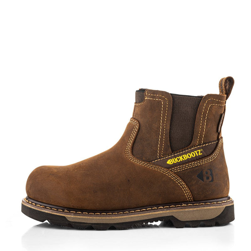 Buckbootz B1180 Hard as Nails Waterproof Safety Dealer Boots
