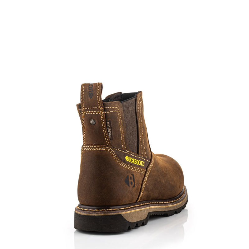 Buckbootz B1180 Hard as Nails Waterproof Safety Dealer Boots