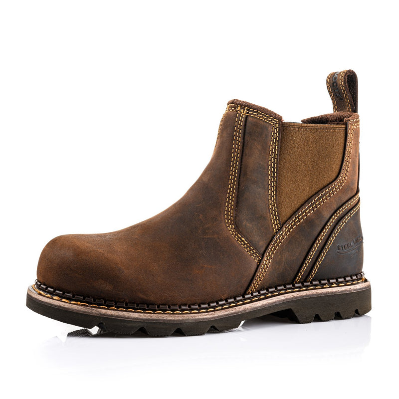 Buckbootz B1555 Hard as Nails Safety Dealer Boots