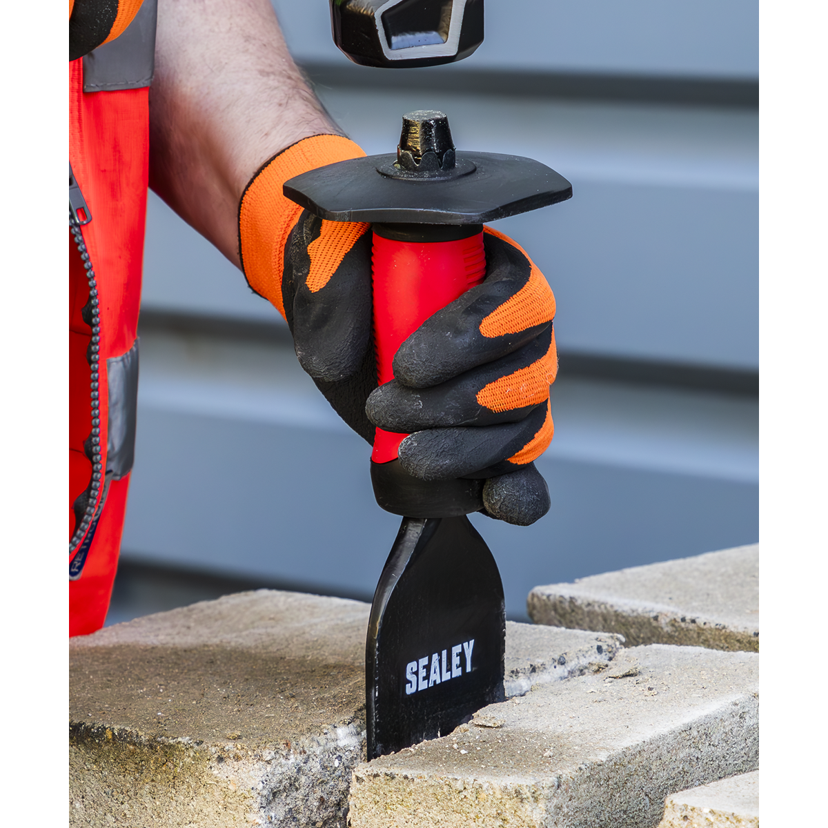 Sealey BB02G Brick Bolster with Grip 75 x 225mm - additional view 7