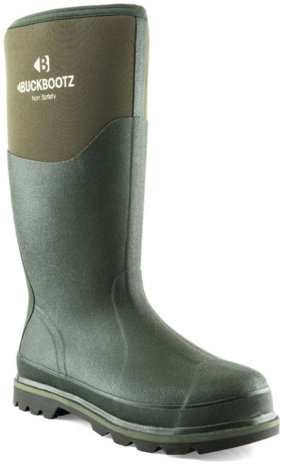 Buckbootz BBZ5020 Non-Safety Wellington Boots – Green