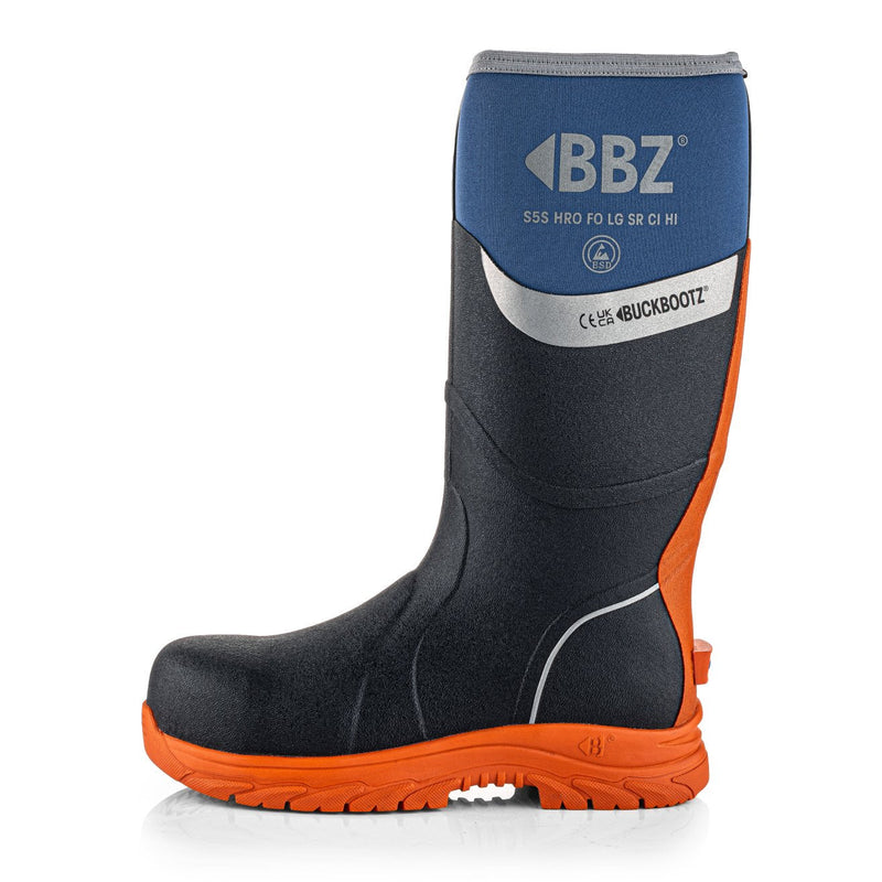 Buckbootz BBZ6000 NM Metal-Free Safety Wellington Boots