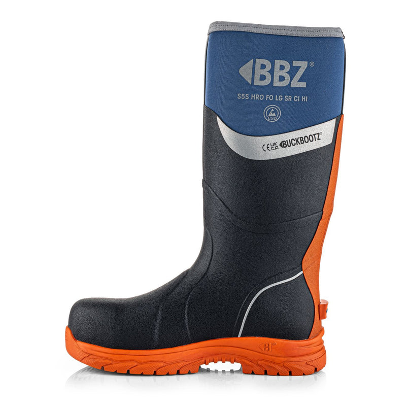 Buckbootz BBZ6000 NM Metal-Free Safety Wellington Boots