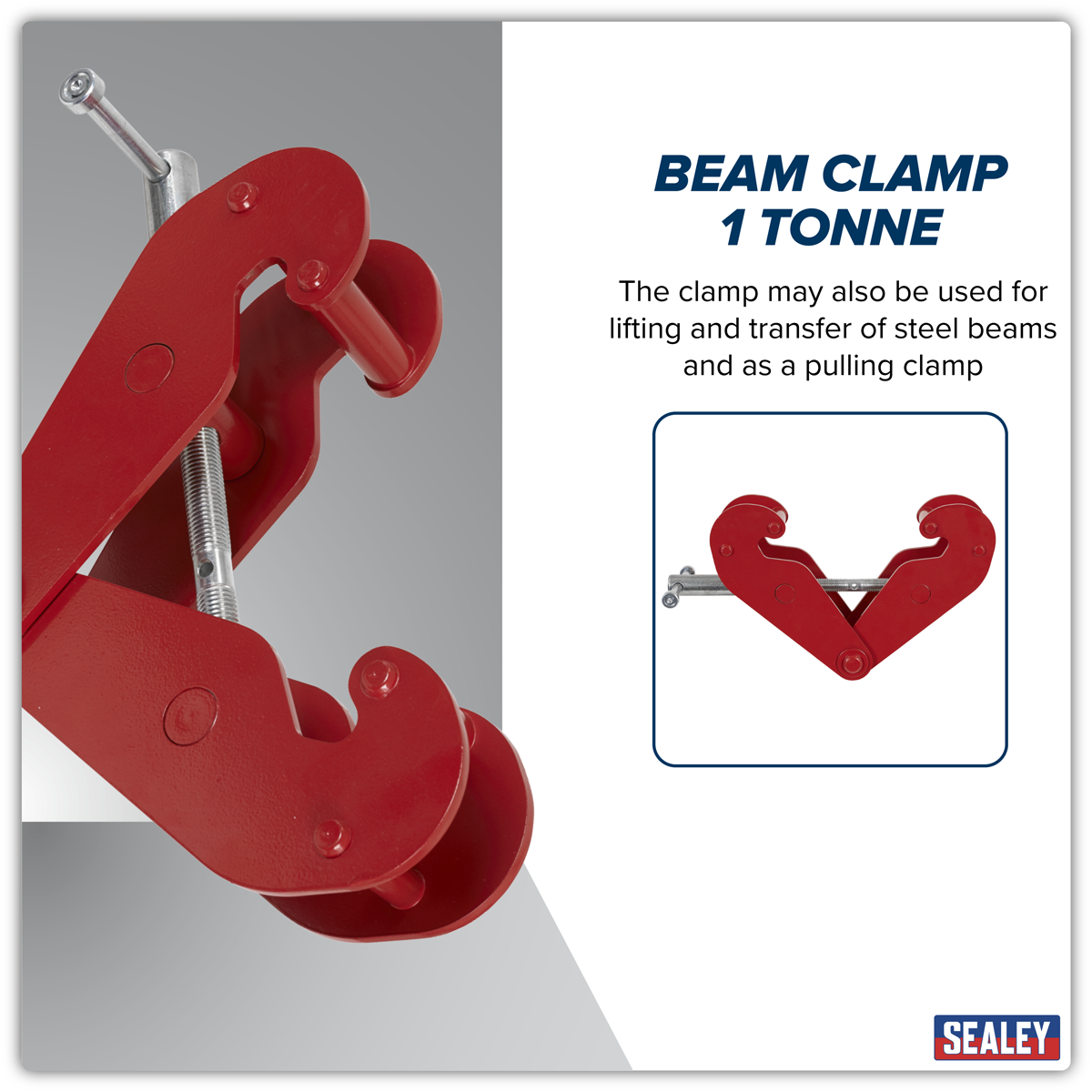 Sealey BC1000 Beam Clamp 1 Tonne - additional view 3