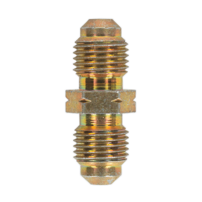 Sealey BC101MC Male to Male Brake Tube Connector M10 x 1mm - Pack of 10