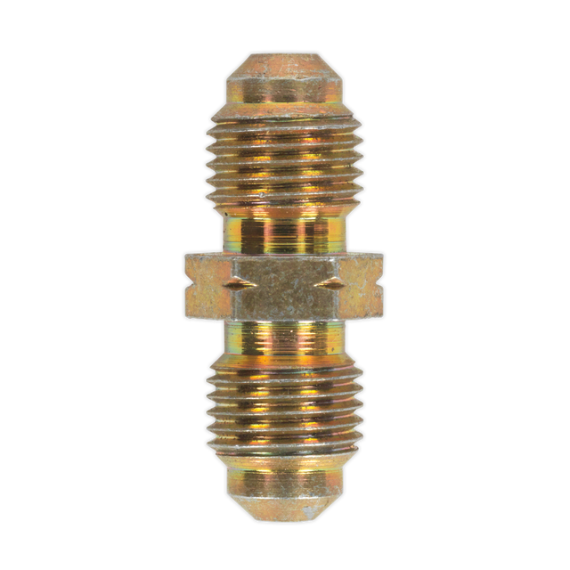 Sealey BC101MC Male to Male Brake Tube Connector M10 x 1mm - Pack of 10