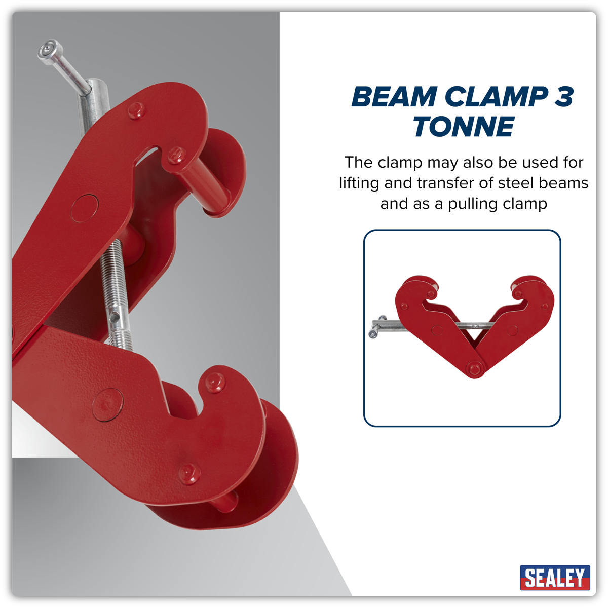 Sealey BC3000 Beam Clamp 3 Tonne - additional view 3