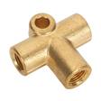 Sealey BC38243WAY 3-Way Brake Tube Connector 3/8"UNF x 24tpi