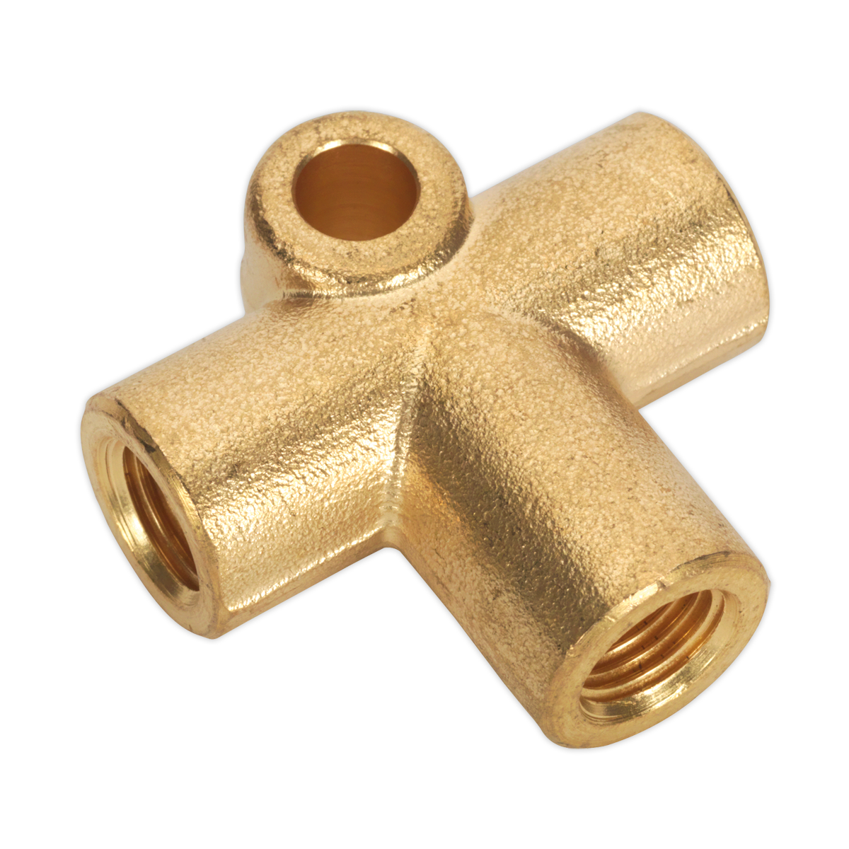 Sealey BC38243WAY 3-Way Brake Tube Connector 3/8"UNF x 24tpi