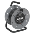 Sealey BCR153T 15m Cable Reel with Thermal Trip 4 x 230V