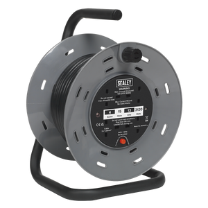 Sealey BCR153T 15m Cable Reel with Thermal Trip 4 x 230V - additional view 2