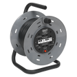 Sealey BCR2525 25m Cable Reel with Thermal Trip 4 x 230V
