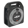 Sealey BCR25CB 25m Box Type Cable Reel with Thermal Trip 4 x 230V