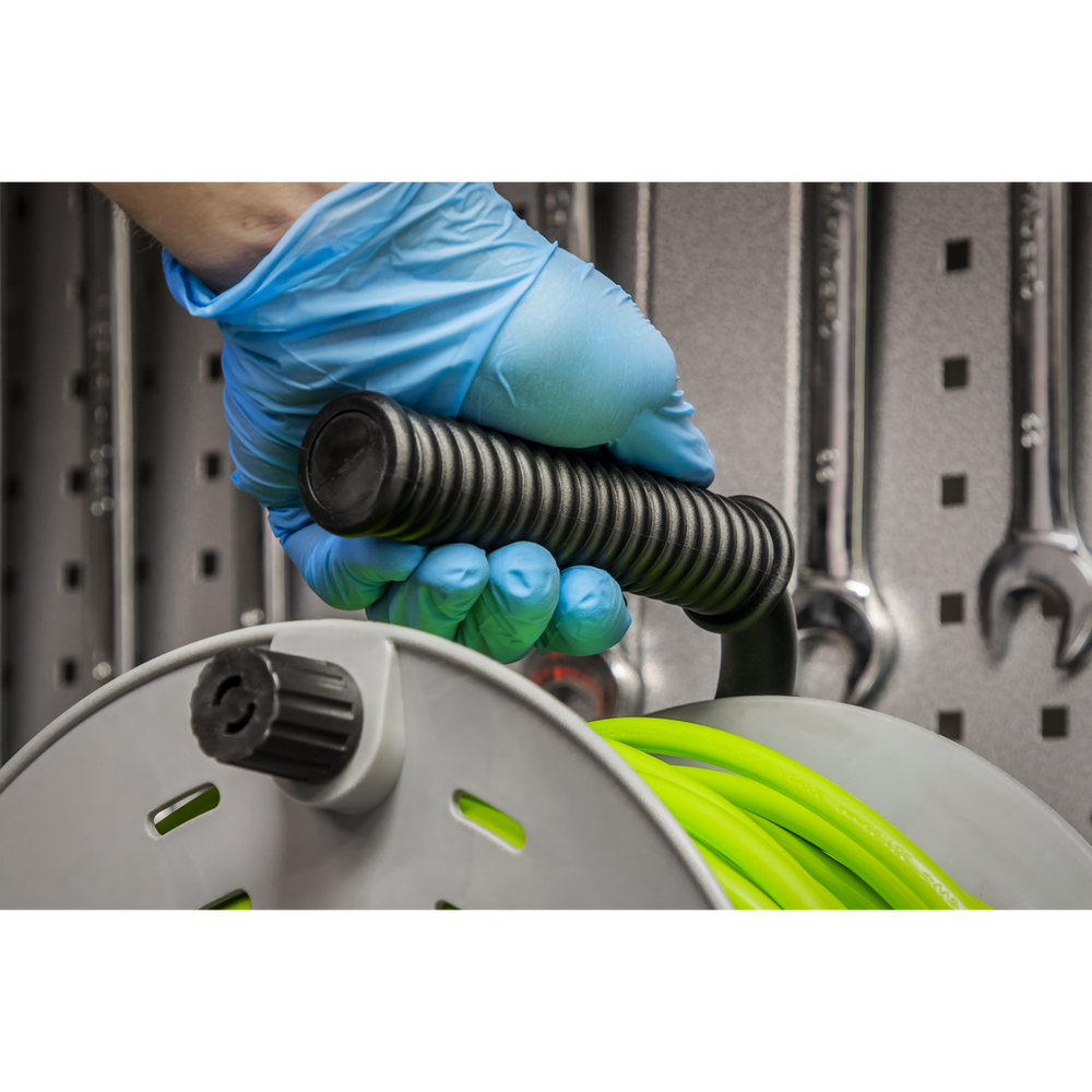 Sealey BCR50G 50m Cable Reel with Thermal Trip 4 x 230V - Hi-Vis Green - additional view 2