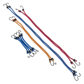 Sealey BCS10 Bungee Cord Set 10pc