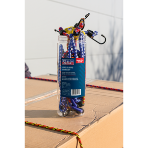Sealey BCS10 Bungee Cord Set 10pc - additional view 2
