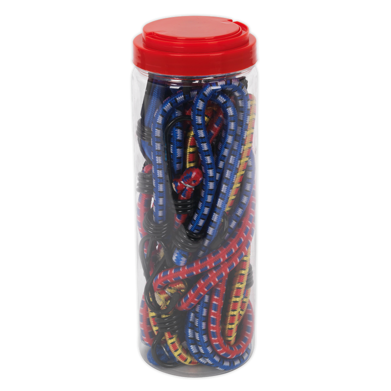 Sealey BCS10 Bungee Cord Set 10pc - additional view 3