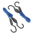 Sealey BCS15 Flat Bungee Cord Set 460mm 2pc