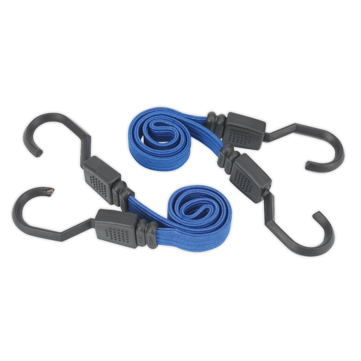 Sealey BCS15 Flat Bungee Cord Set 460mm 2pc - additional view 3