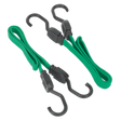 Sealey BCS16 Flat Bungee Cord Set 610mm 2pc