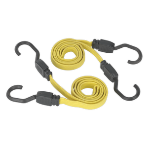 Sealey BCS18 Flat Bungee Cord Set 910mm 2pc - additional view 3