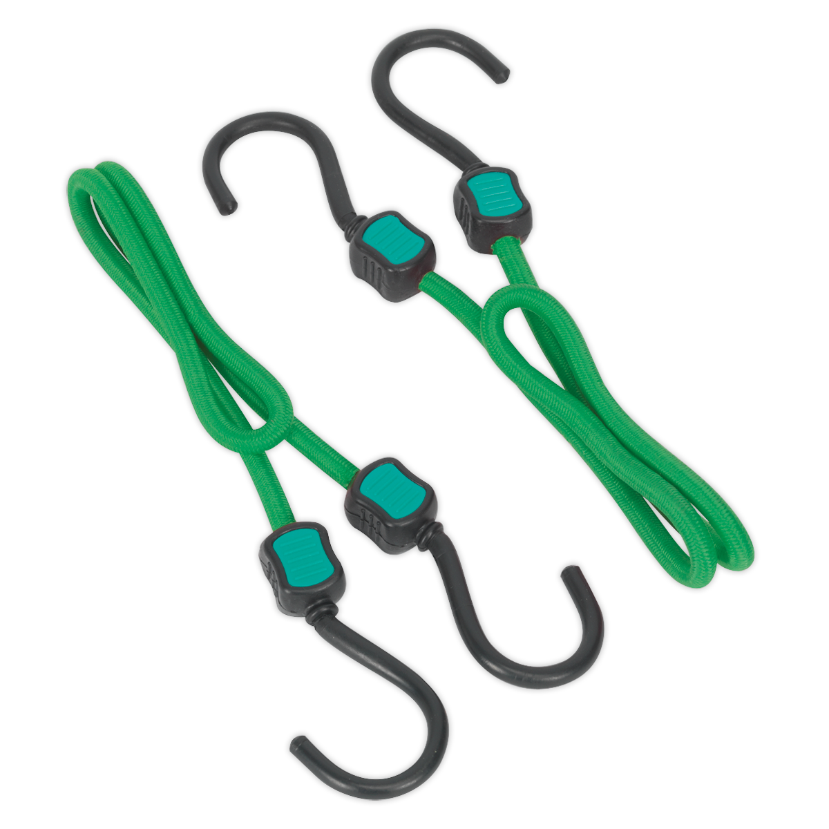Sealey BCS21 Bungee Cord Set 610mm 2pc
