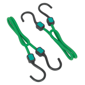 Sealey BCS21 Bungee Cord Set 610mm 2pc