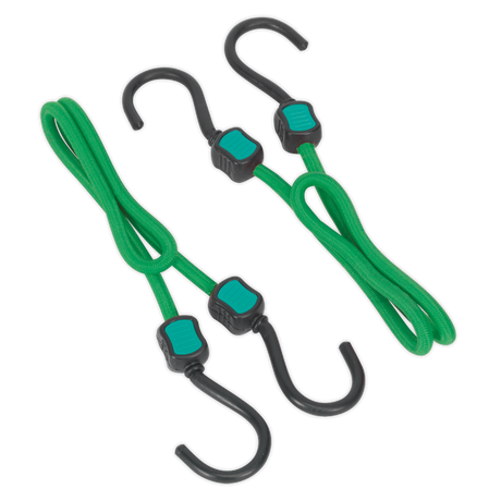 Sealey BCS21 Bungee Cord Set 610mm 2pc