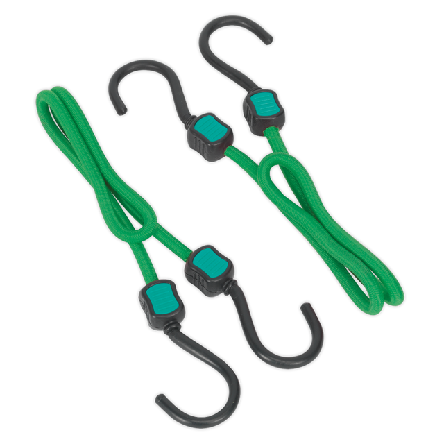 Sealey BCS21 Bungee Cord Set 610mm 2pc