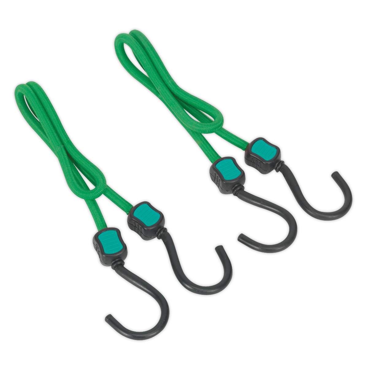 Sealey BCS21 Bungee Cord Set 610mm 2pc - additional view 2