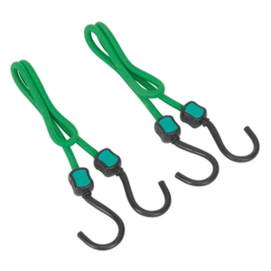 Sealey BCS21 Bungee Cord Set 610mm 2pc - additional view 2