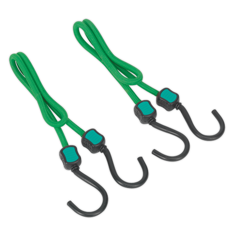 Sealey BCS21 Bungee Cord Set 610mm 2pc - additional view 2