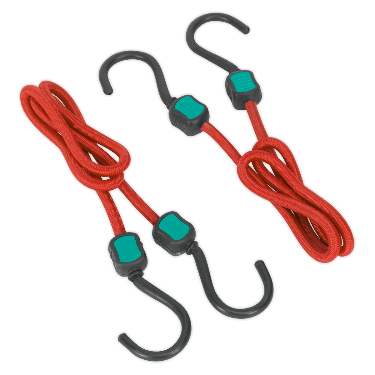 Sealey BCS22 Bungee Cord Set 760mm 2pc