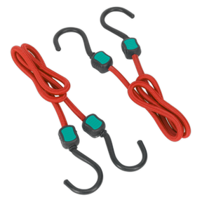 Sealey BCS22 Bungee Cord Set 760mm 2pc