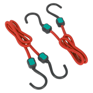 Sealey BCS22 Bungee Cord Set 760mm 2pc