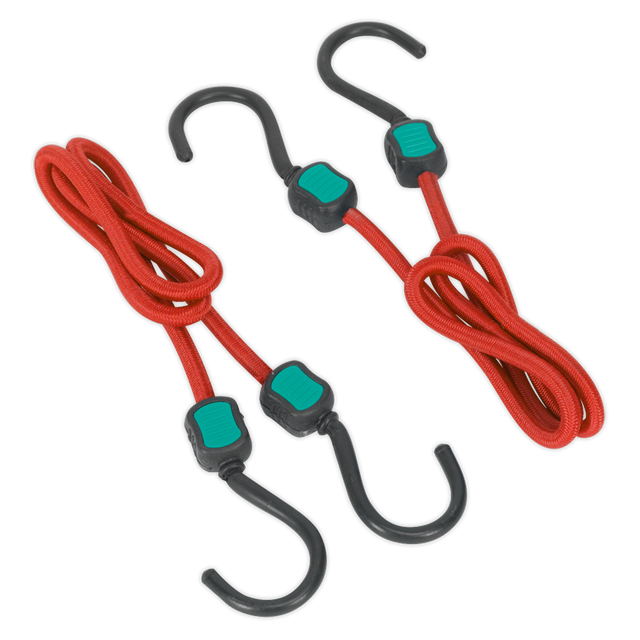 Sealey BCS22 Bungee Cord Set 760mm 2pc