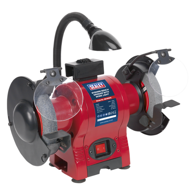 Sealey BG150WL 150mm Bench Grinder with Worklight 250W/230V