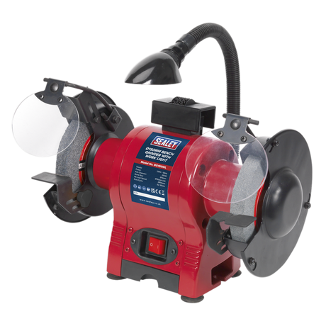 Sealey BG150WL 150mm Bench Grinder with Worklight 250W/230V - additional view 2