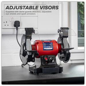 Sealey BG150WVS 150mm Bench Grinder with Variable Speed 250W/230V - additional view 8