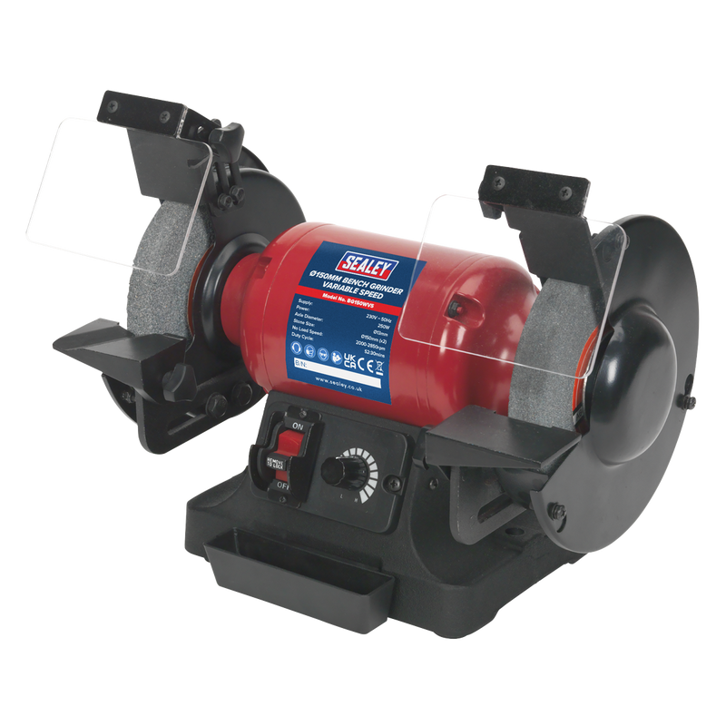 Sealey BG150WVS 150mm Bench Grinder with Variable Speed 250W/230V - additional view 2