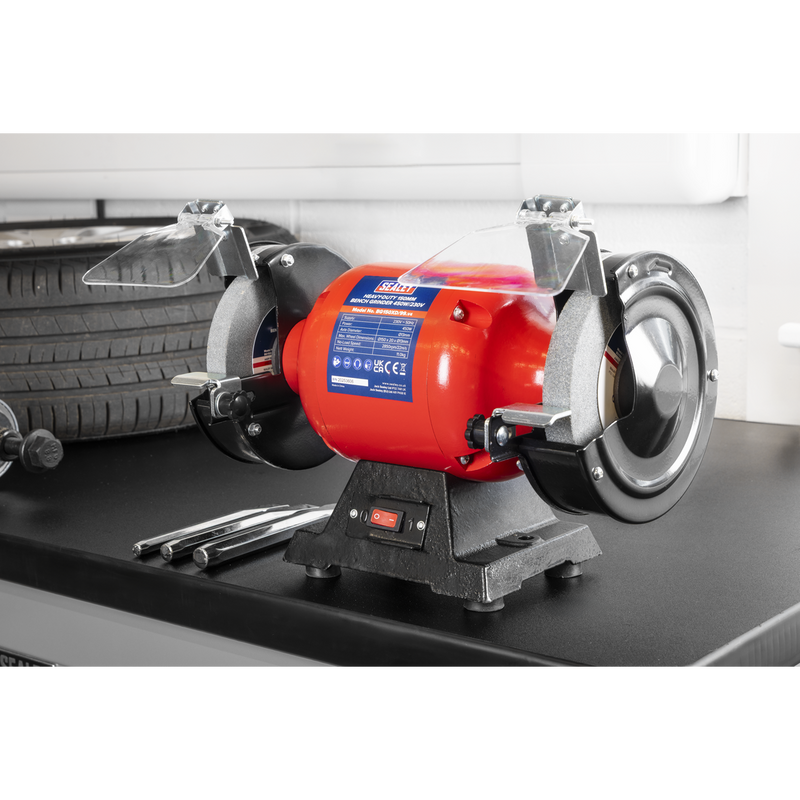Sealey BG150XD/99 150mm Heavy-Duty Bench Grinder 450W/230V - additional view 6