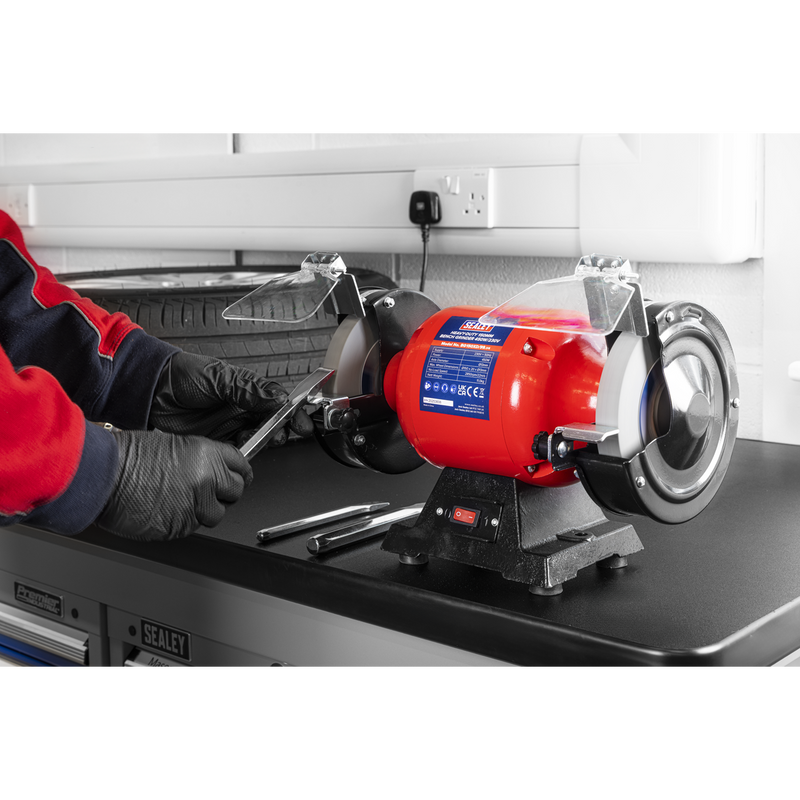 Sealey BG150XD/99 150mm Heavy-Duty Bench Grinder 450W/230V - additional view 8