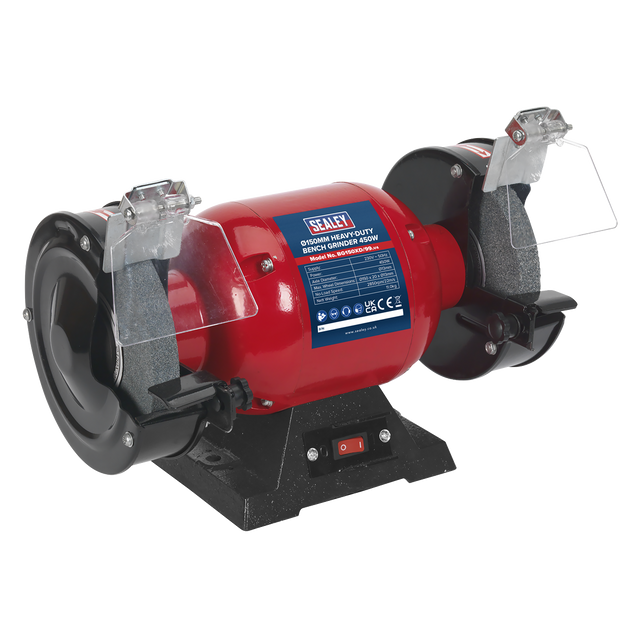Sealey BG150XD/99 150mm Heavy-Duty Bench Grinder 450W/230V