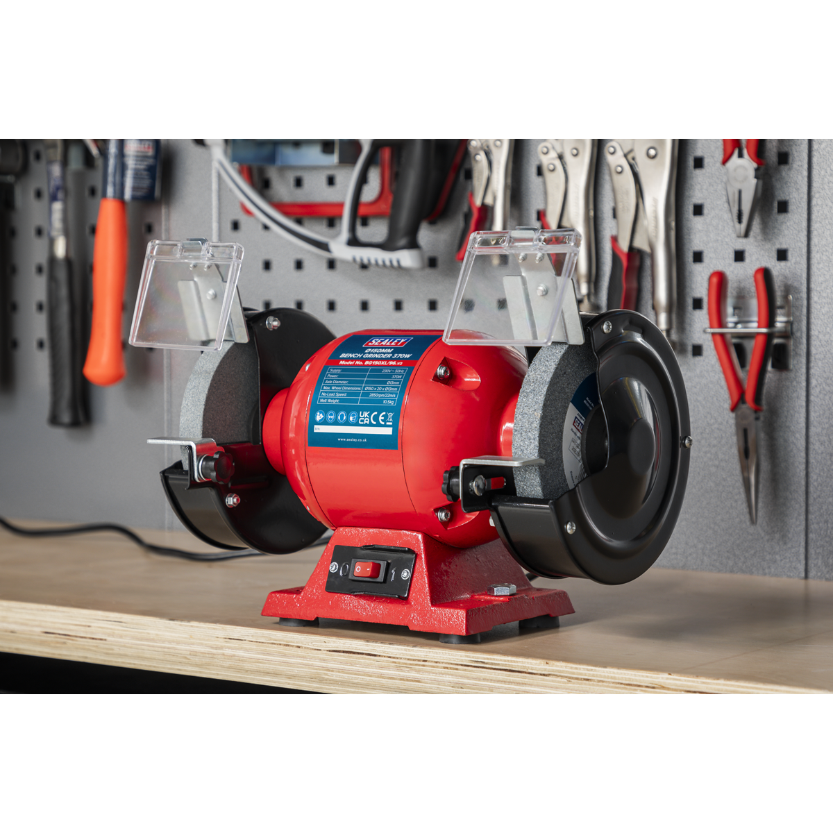 Sealey BG150XL/96 150mm Bench Grinder 370W/230V - additional view 5