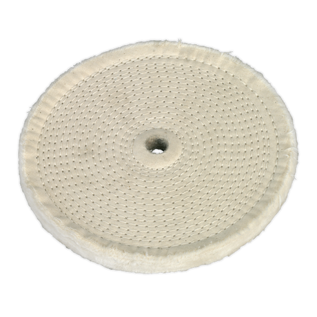 Sealey BG200BW 200 x 16mm Buffing Wheel 16mm Bore - Fine