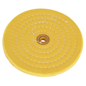 Sealey BG200BWC 200 x 16mm Buffing Wheel 16mm Bore - Coarse